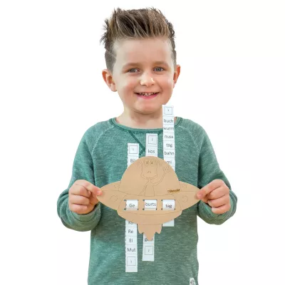 Kinder, Papierkunst, Kleinkind, Bastelset, UFO-Form