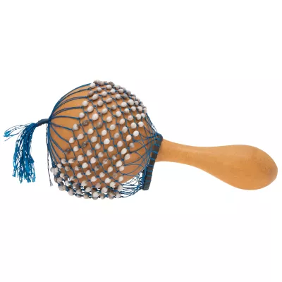 Holzgriff, 070beadmasse, Massagewerkzeug, Netz aus Perlen, Ball mit Nadadeln