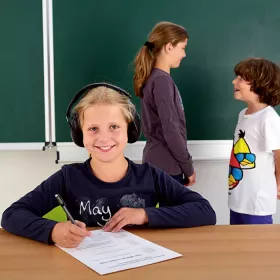 Geräuschdämmer für Schüler
