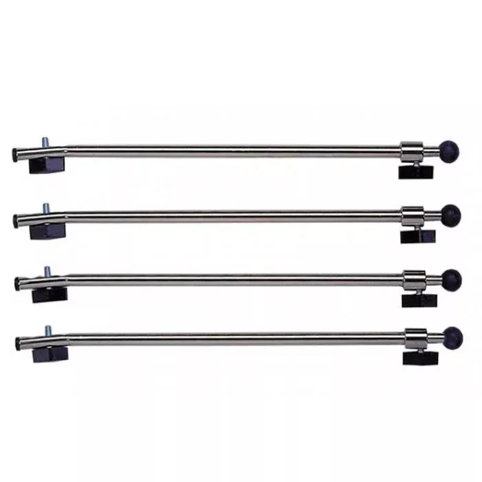rohrklemme, verstellbare stange, metallstange, sicherheitstange, spannstange