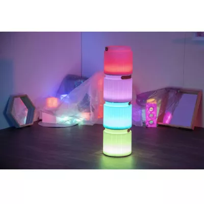 LED-Lampe, Lichtturm, RGB-Licht, Stacked lamp, Kinderzimmerdeko