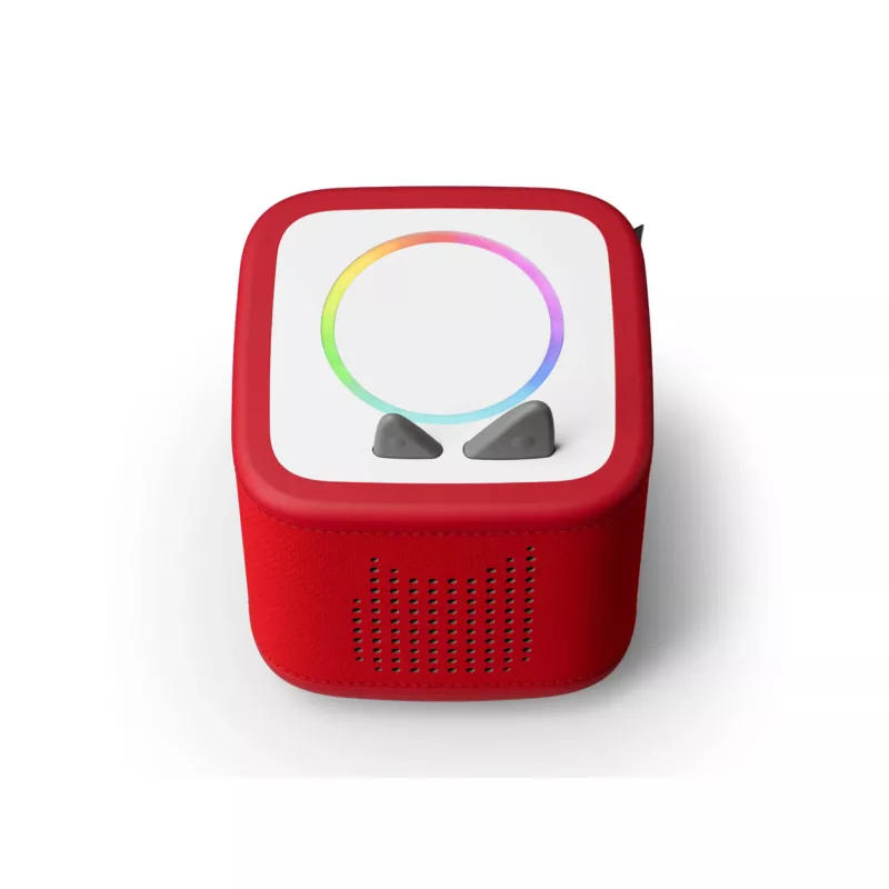 Kinderlautsprecher, Bluetooth, LED-Licht, Rot, Kompakt