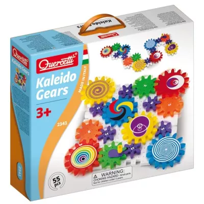 Kaleido Gear, Zahnrad-Set, Konstruktionsspielzeug, Kunststoffzahnräder, 55 Stück