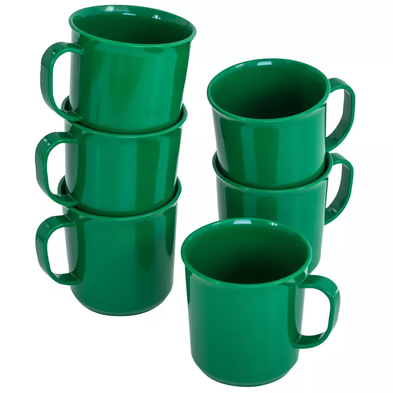 Tassen, Becher, Grün, Keramik, Set
