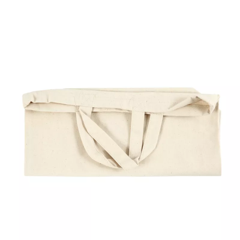 canvas bag, tote bag, naturfarben, gefaltet, Henkel