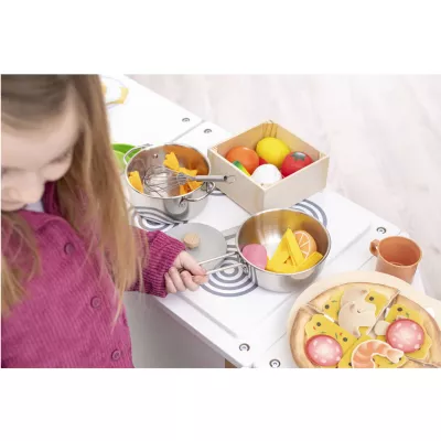 Kinderspielzeug, Küche, Kochset, Soßen-Set, Holzspielzeug