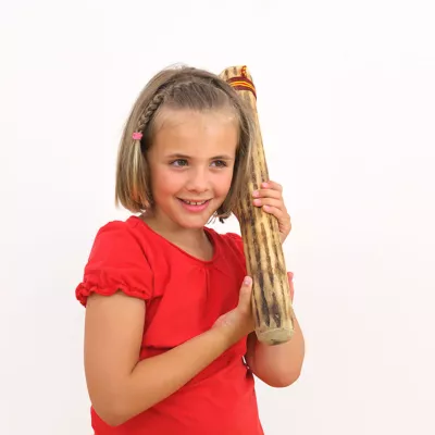 Kinder, Zugang, Brotstange, Kochholz, Holzstab