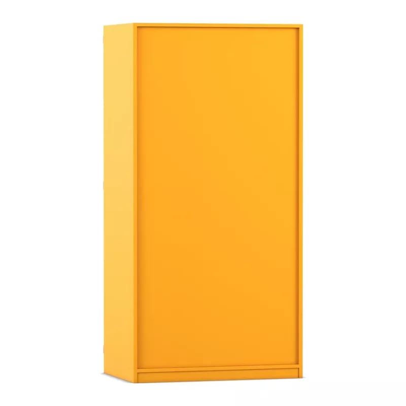 Schrank, Schrankwand, Kasten, orange, einrichtungsstoff