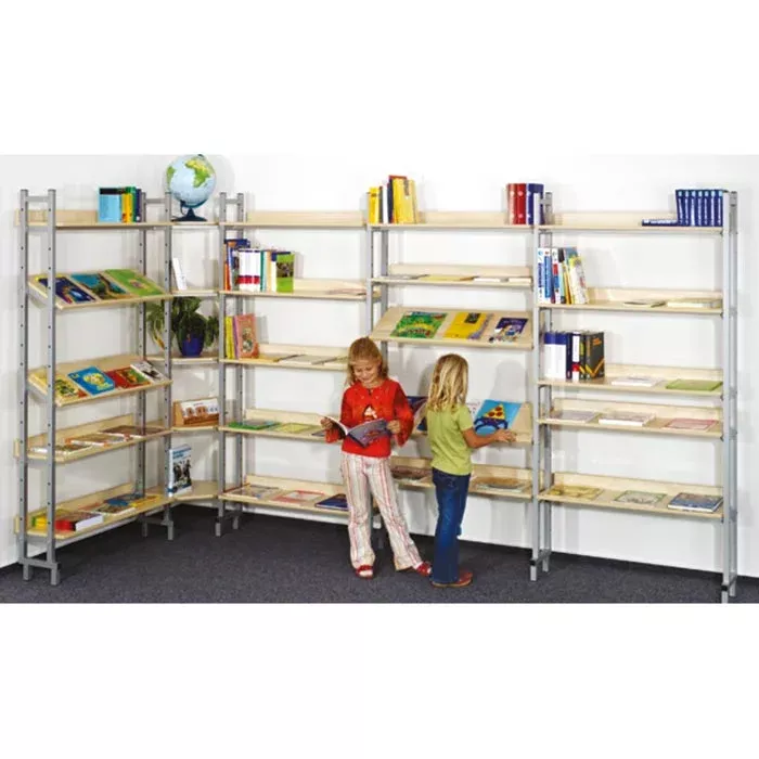 Bücherregal, Regal, Bibliothek, Bücherständer, Holzregal