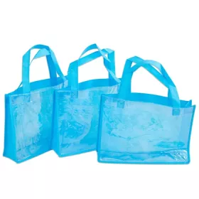 Kunststofftaschen, DIN A4 quer, 3er-Set