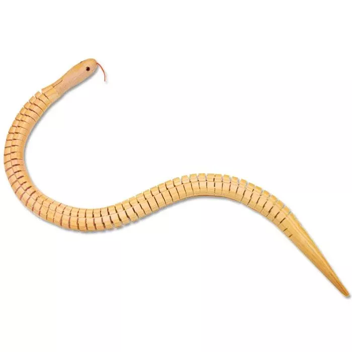 Holzwurm, Wurm, Schlange, Holz, Deko