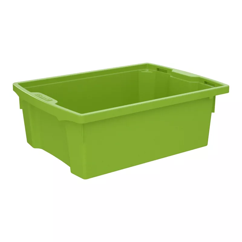 Aufbewahrungsbox, Kunststoffbox, grün, Kiste, Aufbewahrung
