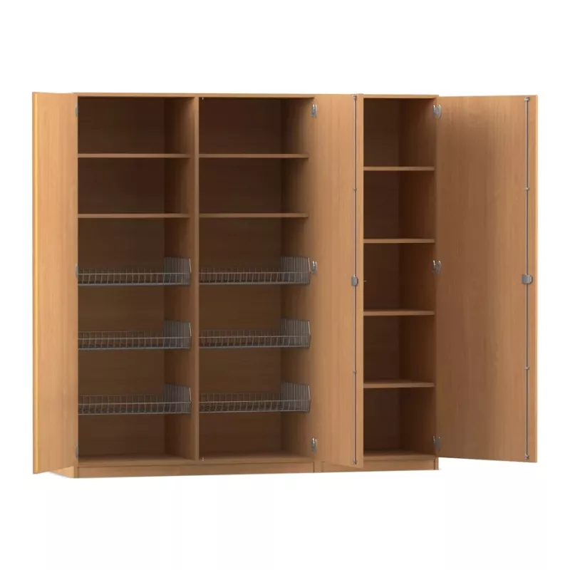 Schränke, Küchenmöbel, Aufbewahrung, Holz, Regale
