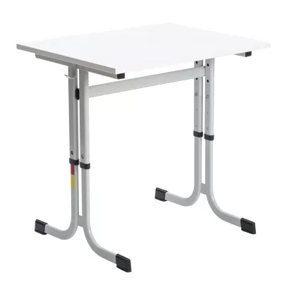 Schreibtisch, Klappbar, Metallgestell, weiße Platte, Küchentisch/Arbeitsplatz
