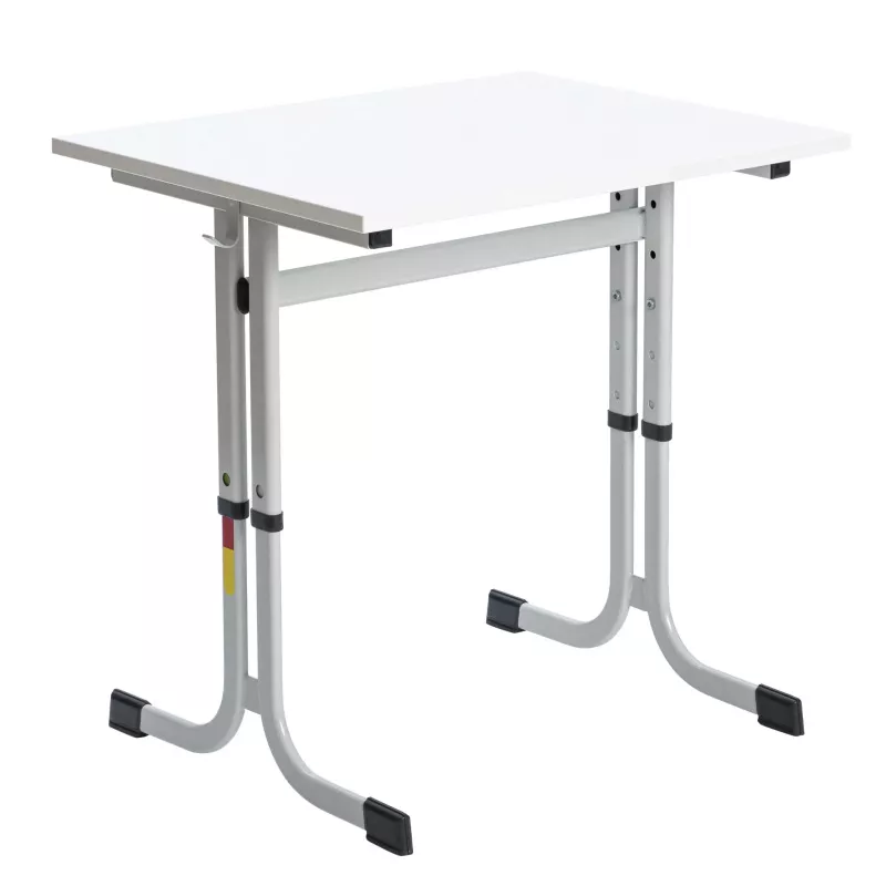Schreibtisch, Klappbar, Metallgestell, weiße Platte, Küchentisch/Arbeitsplatz