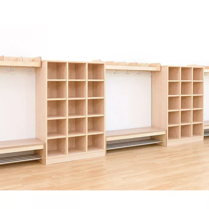 Schuhregal, Schuhschrank, Holzregal, offenes Regal, Aufbewahrung