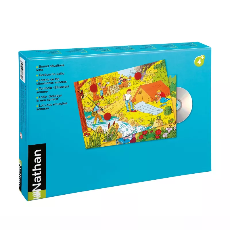 Lotto, Spielkartenspiel, Kinderkarte, Puzzle-Set, 4+ Jahre