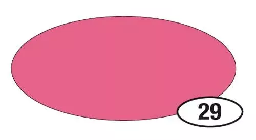 pink, oval, shape, label 29, marker