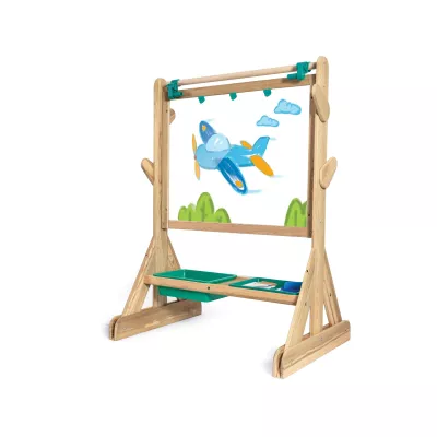 Holzrahmen, Malwand, Flugzeugbild, Kleinkind-Spielbemalung, Sortierwanne