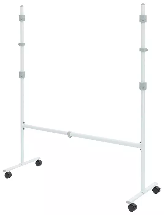 mobiler rack, kleiderstange, verstellbar, rollen, metallrahmen
