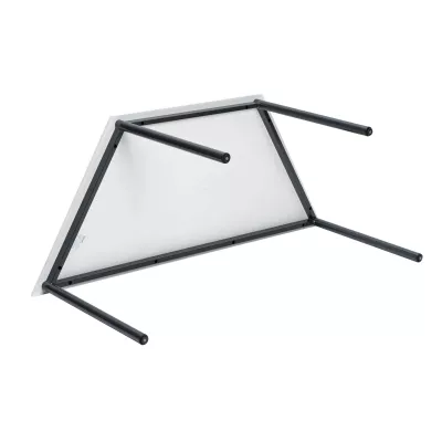 Schreibtischbeine, Tischgestell, Metallrahmen, Schwarz, Montagezubehör