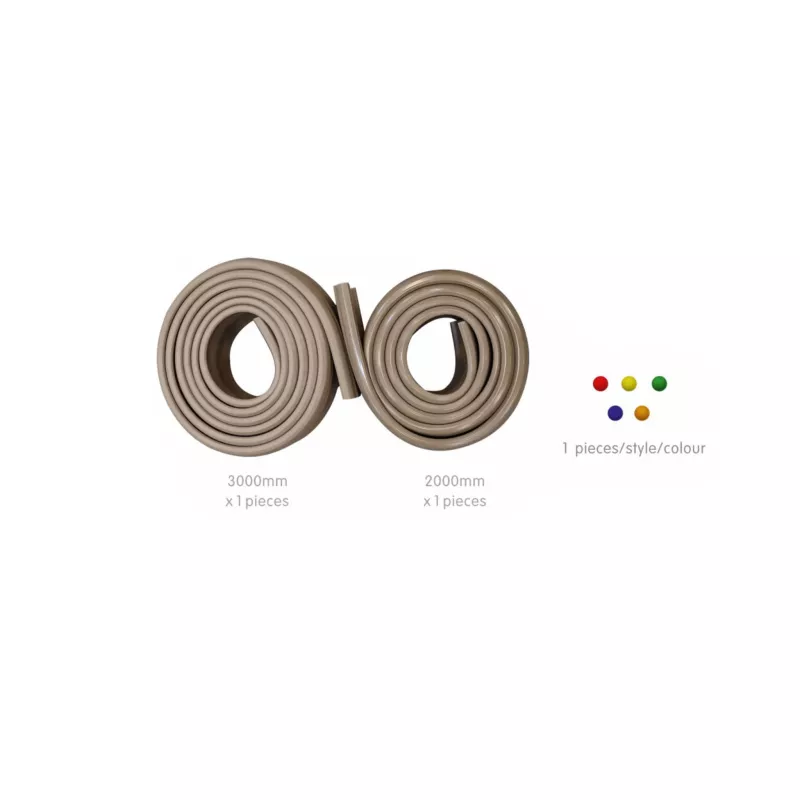 Reifenband, Gummi, Zwei-Ringe, 10mm, Farbauswahl