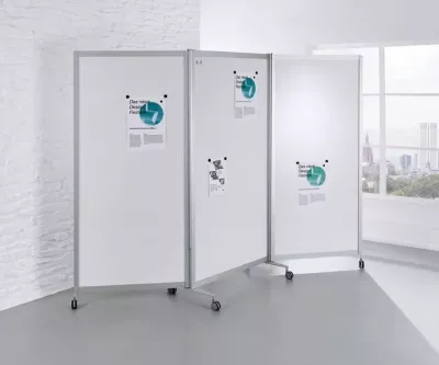 Bildschirmwand, Trennwand, Mobile Trennwand, Raumteiler, Rolltrennwand