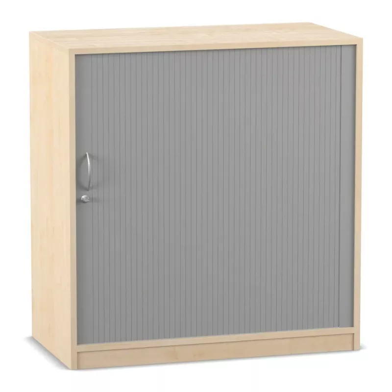 Schrank, Garderobe, Schiebetür, Holzrahmen, grau