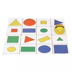 Bee-Bot und Blue-Bot Geometrie-Spielfeld