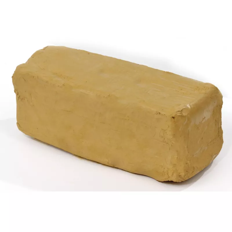 klebepaste, torf, tanbraun, block, tonstein