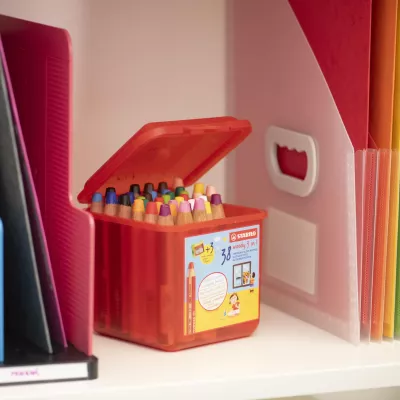 Buntstifte, Bleistifte, Aufbewahrungsbox, Schreibtisch-Accessoire, Schülerbedarf