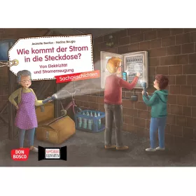 Kamishibai-Bildkarten, Wie kommt der Strom in die Steckdose?