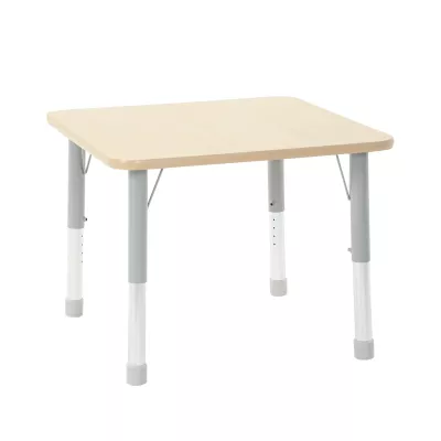 Esstisch, Klapptisch, Holztisch, Beine verstellbar, Hellholz