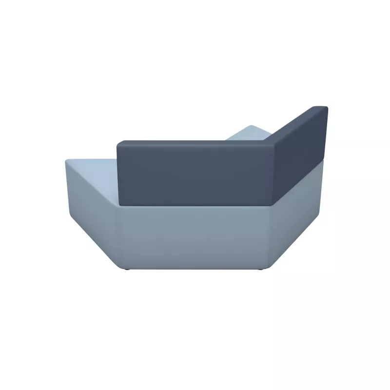 Sofa, Wohnzimmersofa, Ecksofa, Grau, Polstersofa