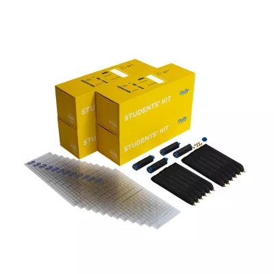 Schul-Set, Studenten-Kit, Lineale, Viereckige Lineale, Bleistifte-Organizer