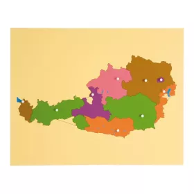 Nienhuis Puzzlekarte-Österreich