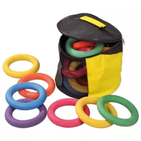 Moosgummi-Ringe, 15er-Set inkl. Tasche