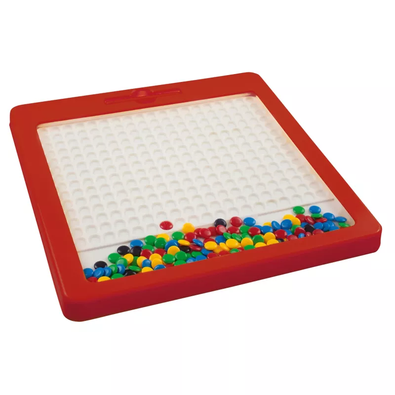 Lego board, Sortierplatte, Bunte Bonbons, Sortiertray, Kieselsteine?