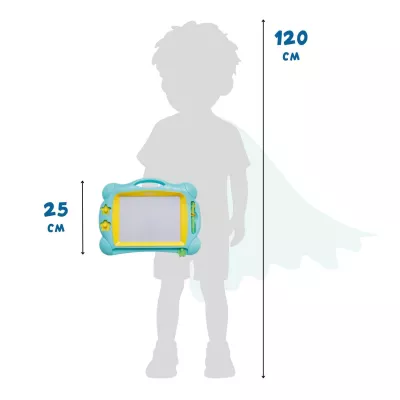 Kinder-Laptop, Kunststoff, Türkiz, Gelb, Spielzeug