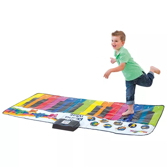 Kinderspielmatte, Regenbogenfarben, Spielmatte, Kinderaktivitätsmatte, Piano-Spielmatte
