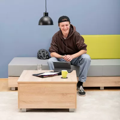 Hoodie, Jeans, Schwarz, Schwarz, Unterhaltung