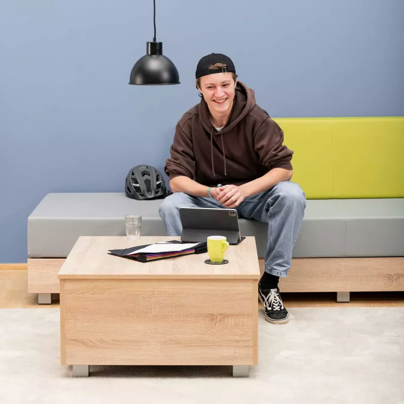 Hoodie, Jeans, Schwarz, Schwarz, Unterhaltung