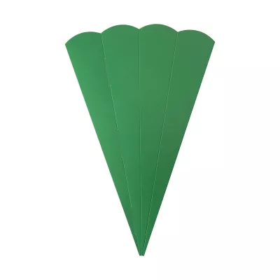 seinblatt, Papierverpackung, Grasgrün, Fächerform, Apporturitäten