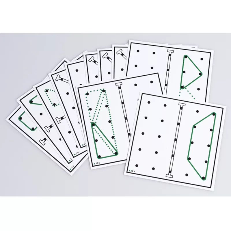 puzzle, Punktmuster, Karten, Magnet?, Hmm