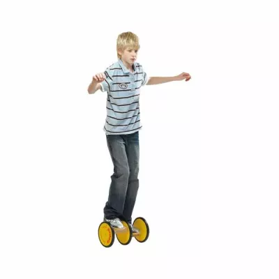 Dreirad, Roller, Kinder, Hose, Poloshirt