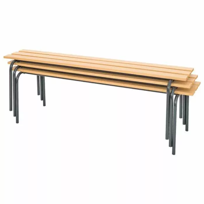 holzbank, holzbanken, holzsitze, bank, metallgestell