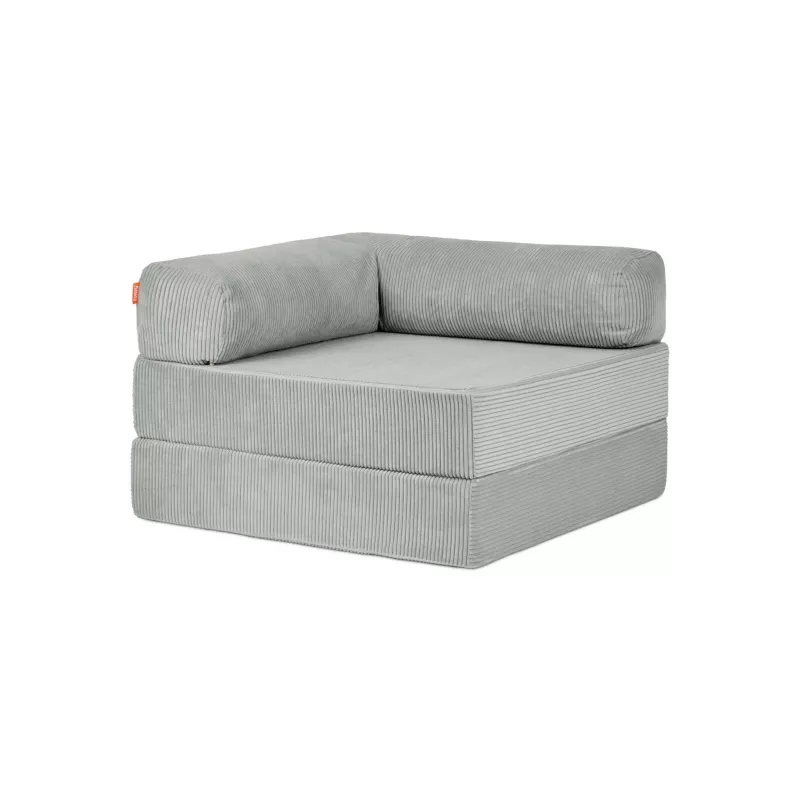 Sessel, Polster, Korbcord, Rückenrolle, Beige-Grün