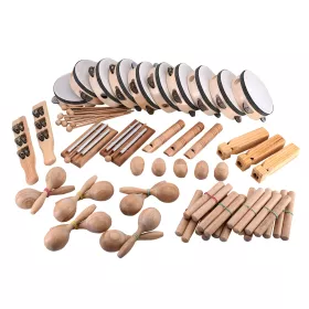 Holz-Percussion-Set für den Kindergarten