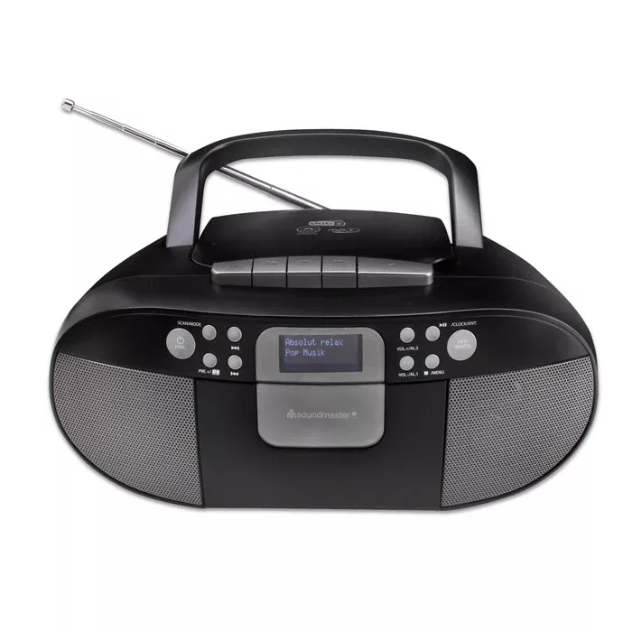 Radio, CD-Player, Boombox, Boxenanlage, Antenne