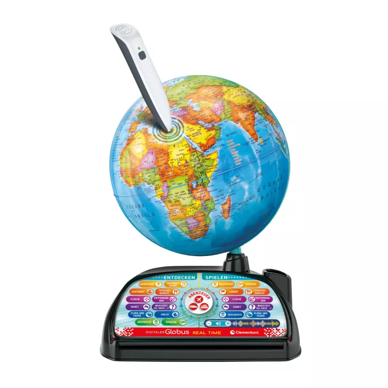 Globus, Globus mit Stift, Bildschirmquiz, Kinderglobus, Bildungsglobus